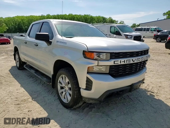 2019 Chevrolet Silverado 1500 Custom with VIN 1GCUYBEF6KZ273462, listed as a Copart auction lot 53993055 with 87,722 mi miles and Salvage Title. Bid and sale history available at DreamBid. Image 13.