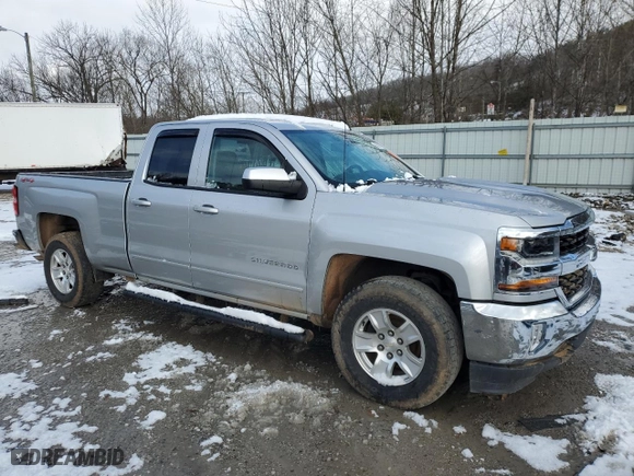 2017 Chevrolet Silverado 1500 LT with VIN 1GCVKREC3HZ124150, listed as a Copart auction lot 45327195 with 0 mi miles and Salvage Title. Bid and sale history available at carsss.com. Image 4.