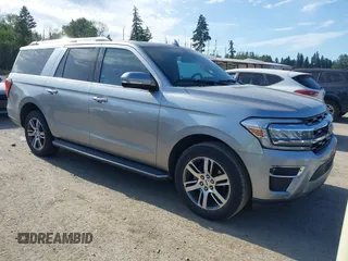 2023 Ford Expedition Max Limited with VIN 1FMJK1K85PEA12323, listed as a IAAI auction lot 42515135 with 51,323 mi miles and . Bid and sale history available at DreamBid. Image 1.