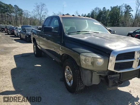 2006 Dodge Ram 2500 SLT with VIN 3D7KR28C56G236193, listed as a Copart auction lot 47048975 with 300,332 mi miles and Salvage Title. Bid and sale history available at carsss.com. Image 10.