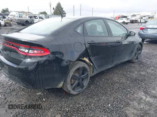 2015 Dodge Dart SXT with VIN 1C3CDFBB8FD267363, listed as a IAAI auction lot 41493009 with 62,268 mi miles. Bid and sale history available at carsss.com. Image 4.