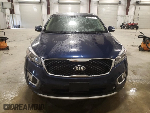 2017 Kia Sorento EX with VIN 5XYPHDA5XHG203718, listed as a Copart auction lot 49319725 with 62,189 mi miles and Salvage Title. Bid and sale history available at DreamBid. Image 5.