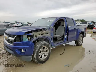2016 Chevrolet Colorado 2WD LT with VIN 1GCGSCEA5G1205426, listed as a Copart auction lot 60672665 with 156,524 mi miles and Salvage title. Bid and sale history available at DreamBid. Image 1.