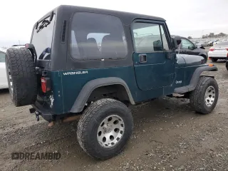 1995 Jeep Wrangler S with VIN 1J4FY19P1SP237075, listed as a Copart auction lot 84763794 with 201,888 mi miles and Salvage Title. Bid and sale history available at carsss.com. Image 3.