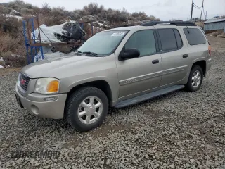 2003 GMC Envoy SLT z VIN 1GKET16S736237926, wystawiony jako Copart lot #44386845 z przebiegiem 218 012 mil mil oraz Szkody całkowita. Historia ofert i sprzedaży dostępna na DreamBid. Obrazek 1.