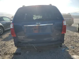 2007 Kia Sedona EX with VIN KNDMB233376170289, listed as a Copart auction lot 63523414 with 0 mi miles and Salvage Title. Bid and sale history available at carsss.com. Image 6.