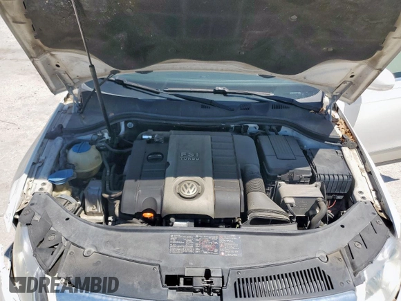 2007 Volkswagen Passat 2.0T with VIN WVWEK73CX7P110960, listed as a Copart auction lot 56097745 with 204,694 mi miles and Salvage title. Bid and sale history available at DreamBid. Image 11.