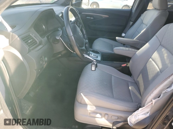2021 Honda Passport EX-L with VIN 5FNYF8H57MB027798, listed as a Copart auction lot 54586735 with 28,658 mi miles and Salvage Title. Bid and sale history available at DreamBid. Image 7.
