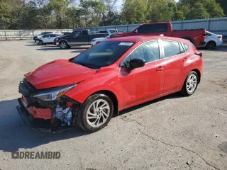 2024 Subaru Impreza with VIN JF1GUABC1R8362861, listed as a Copart auction lot 71755884 with 992 mi miles and Salvage Title. Bid and sale history available at carsss.com. Image 1.