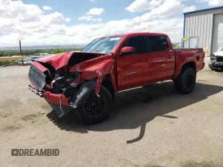 2020 Toyota Tacoma SR5 with VIN 3TMCZ5AN1LM365508, listed as a Copart auction lot 55976115 with 83,839 mi miles and Salvage title. Bid and sale history available at DreamBid. Image 1.