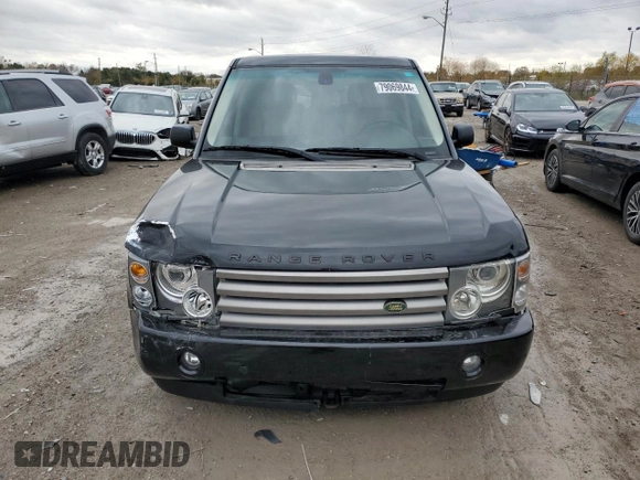 2004 Land Rover Range Rover with VIN SALMF11454A168233, listed as a Copart auction lot 79069844 with 206,762 mi miles and Salvage title. Bid and sale history available at DreamBid. Image 5.