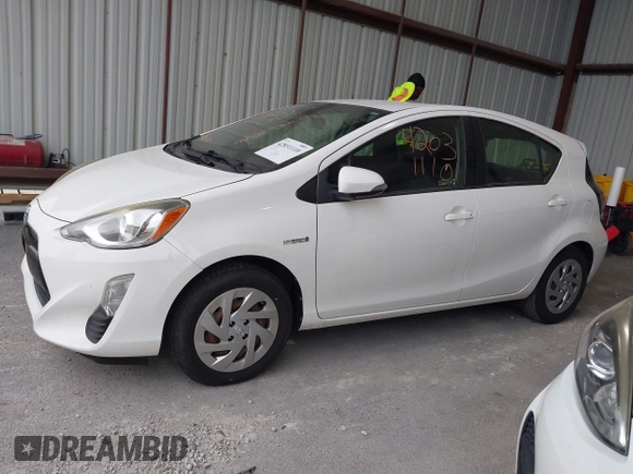 2016 Toyota Prius One with VIN JTDKDTB37G1125636, listed as a IAAI auction lot 42031110 with 106,899 mi miles and . Bid and sale history available at DreamBid. Image 15.