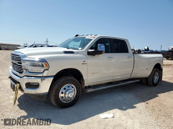 2024 Ram 3500 Laramie with VIN 3C63RRJL6RG272777, listed as a Copart auction lot 71039614 with 6,293 mi miles and Salvage Title. Bid and sale history available at carsss.com. Image 1.