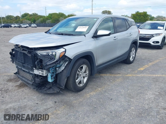 2018 GMC Terrain SLE with VIN 3GKALMEV7JL190394, listed as a IAAI auction lot 42123931 with 49,588 mi miles and . Bid and sale history available at DreamBid. Image 2.