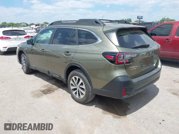 2022 Subaru Outback Premium with VIN 4S4BTAFC1N3115618, listed as a IAAI auction lot 42038166 with 9,846 mi miles and . Bid and sale history available at DreamBid. Image 3.