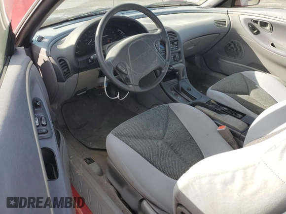 1993 Ford Probe z VIN 1ZVCT20A1P5153604, wystawiony jako Copart lot #45632825 z przebiegiem 33 246 mil mil oraz Nie do naprawy • Non repairable. Historia ofert i sprzedaży dostępna na DreamBid. Obrazek 8.