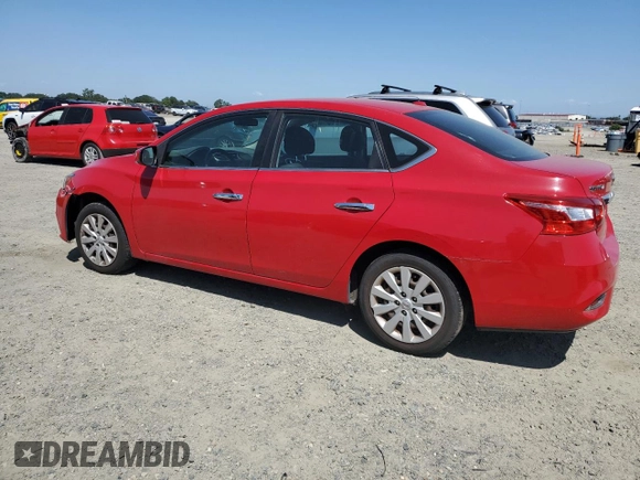 2017 Nissan Sentra SV with VIN 3N1AB7AP6HL696108, listed as a Copart auction lot 55524655 with 135,896 mi miles and Clean Title. Bid and sale history available at carsss.com. Image 2.