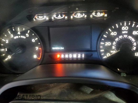 2018 Ford F-150 XL with VIN 1FTEX1EB6JFB96834, listed as a Copart auction lot 62023435 with 164,834 mi miles and Clean title. Bid and sale history available at DreamBid. Image 9.