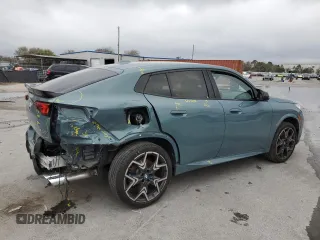 2024 BMW X2 M35i with VIN WBX83GM09R5Y61810, listed as a Copart auction lot 45999675 with 7,732 mi miles and Salvage Title. Bid and sale history available at carsss.com. Image 3.