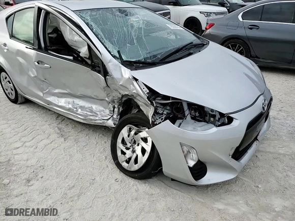 2016 Toyota Prius c One with VIN JTDKDTB39G1137657, listed as a Copart auction lot 44695615 with 0 mi miles and Salvage Title. Bid and sale history available at carsss.com. Image 11.