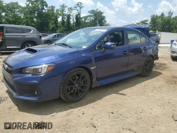 2020 Subaru WRX Limited with VIN JF1VA1J6XL9810124, listed as a Copart auction lot 62133775 with 55,243 mi miles and Salvage title. Bid and sale history available at DreamBid. Image 1.