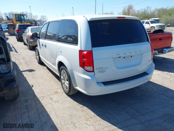 2018 Dodge Grand Caravan SE with VIN 2C4RDGBG6JR362565, listed as a IAAI auction lot 42026937 with 146,920 mi miles. Bid and sale history available at carsss.com. Image 3.