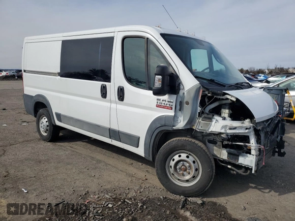 2017 Ram ProMaster Cargo with VIN 3C6TRVAG5HE543608, listed as a Copart auction lot 44298315 with 103,651 mi miles and Salvage Title. Bid and sale history available at DreamBid. Image 4.