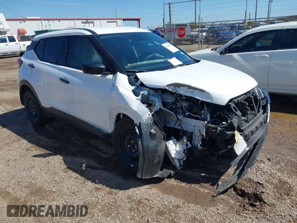 2024 Nissan Kicks S with VIN 3N1CP5BV1RL584152, listed as a IAAI auction lot 41663607 with 1,379 mi miles and . Bid and sale history available at carsss.com. Image 1.