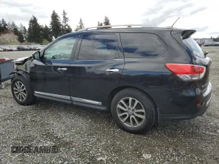 2015 Nissan Pathfinder SL with VIN 5N1AR2MM1FC658013, listed as a Copart auction lot 52911255 with 125,073 mi miles and Salvage title. Bid and sale history available at DreamBid. Image 2.