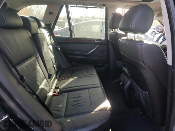 2005 BMW X5 3.0i with VIN 5UXFA13565LY20253, listed as a Copart auction lot 80418664 with 0 mi miles and Salvage Title. Bid and sale history available at carsss.com. Image 11.