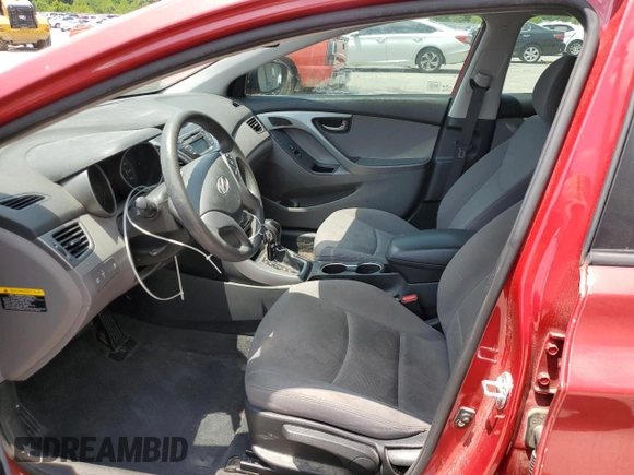 2016 Hyundai Elantra SE с VIN KMHDH4AE4GU515920, выставлен на аукционе Copart как лот 58845475 с пробегом 68 043 миль миль и Списание • Salvage title. История ставок и продаж доступна на DreamBid. Изображение 7.