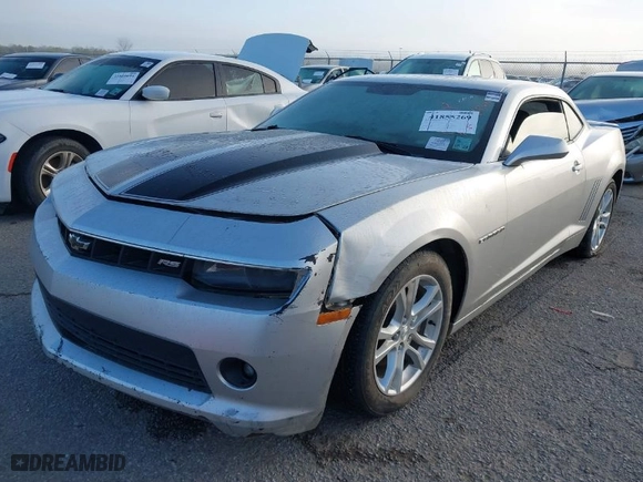 2014 Chevrolet Camaro LT with VIN 2G1FC1E30E9320841, listed as a IAAI auction lot 41855269 with NaN miles. Bid and sale history available at carsss.com. Image 2.