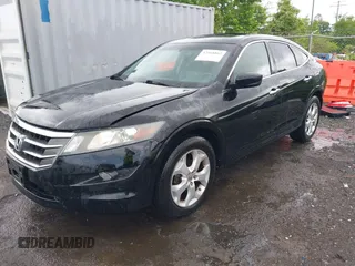 2010 Honda Crosstour EX-L z VIN 5J6TF2H51AL015320, wystawiony jako IAAI lot #42168862 z przebiegiem 190 106 mil mil oraz . Historia ofert i sprzedaży dostępna na DreamBid. Obrazek 2.