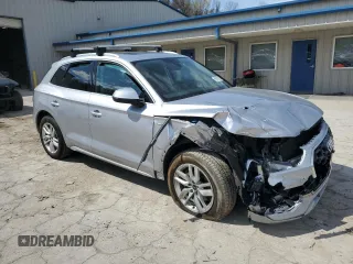 2022 Audi Q5 S line Premium z VIN WA1GAAFYXN2118948, wystawiony jako Copart lot #50617565 z przebiegiem Nie podano mil oraz Szkoda całkowita • Salvage title. Historia ofert i sprzedaży dostępna na DreamBid. Obrazek 4.