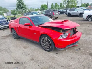 2012 Ford Mustang GT Premium with VIN 1ZVBP8CF0C5225865, listed as a IAAI auction lot 42292396 with 178,699 mi miles and . Bid and sale history available at DreamBid. Image 1.