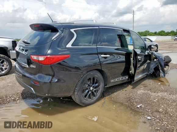 2014 Infiniti QX60 с VIN 5N1AL0MN1EC528066, выставлен на аукционе Copart как лот 60283295 с пробегом 118 292 миль миль и Списание • Salvage title. История ставок и продаж доступна на DreamBid. Изображение 3.