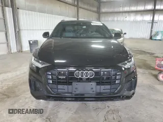 2019 Audi Q8 Prestige with VIN WA1FVAF15KD042994, listed as a Copart auction lot 57137915 with 37,018 mi miles and Salvage title. Bid and sale history available at DreamBid. Image 5.
