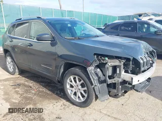 2018 Jeep Cherokee Latitude Plus with VIN 1C4PJMLB3JD601512, listed as a IAAI auction lot 41963342 with 142,343 mi miles and . Bid and sale history available at DreamBid. Image 1.