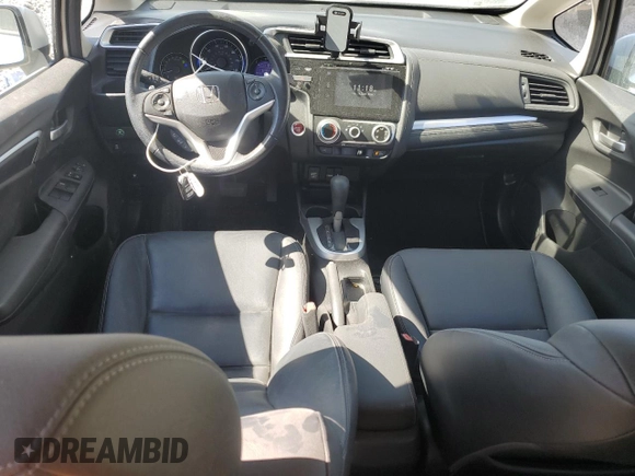 2017 Honda Fit EX-L with VIN JHMGK5H86HS012300, listed as a Copart auction lot 46422195 with 77,741 mi miles and Salvage title. Bid and sale history available at DreamBid. Image 8.