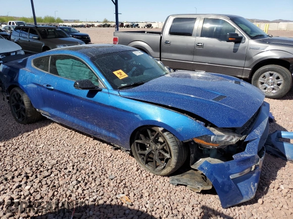 2022 Ford Mustang EcoBoost with VIN 1FA6P8TH4N5109146, listed as a Copart auction lot 51711365 with 64,982 mi miles and Salvage title. Bid and sale history available at DreamBid. Image 4.