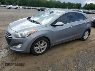 2014 Hyundai Elantra with VIN KMHD35LH1EU166742, listed as a Copart auction lot 61335795 with 95,030 mi miles and Salvage title. Bid and sale history available at DreamBid. Image 1.