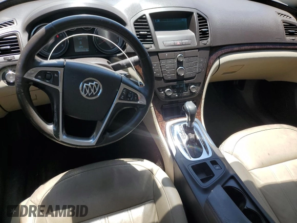 2012 Buick Regal with VIN 2G4GR5EK6C9139390, listed as a Copart auction lot 53065305 with 215,130 mi miles and Salvage Title. Bid and sale history available at DreamBid. Image 8.