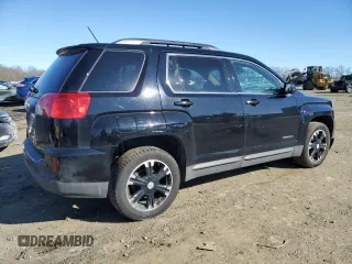 2017 GMC Terrain SLE with VIN 2GKFLTEKXH6266615, listed as a Copart auction lot 46334385 with 102,971 mi miles and Clean Title. Bid and sale history available at carsss.com. Image 3.