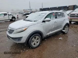 2011 Kia Sportage LX with VIN KNDPBCA2XB7024505, listed as a Copart auction lot 56058875 with Not provided miles and Salvage title. Bid and sale history available at DreamBid. Image 1.
