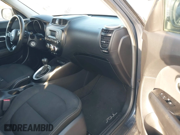 2015 Kia Soul + with VIN KNDJP3A52F7171358, listed as a IAAI auction lot 42020648 with 151,784 mi miles. Bid and sale history available at carsss.com. Image 5.