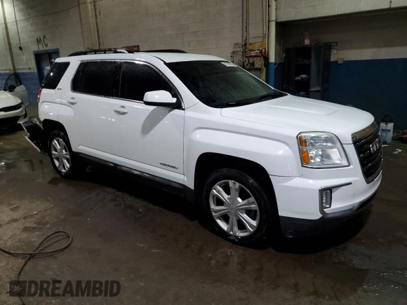2017 GMC Terrain SLE with VIN 2GKFLTE31H6342599, listed as a Copart auction lot 88780685 with 166,991 mi miles and Clean Title. Bid and sale history available at carsss.com. Image 4.