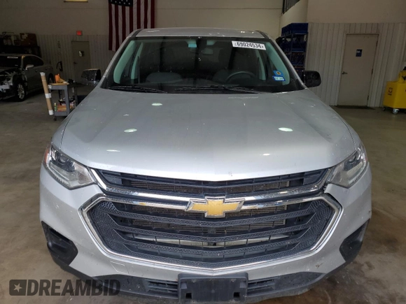 2021 Chevrolet Traverse LS with VIN 1GNERFKW8MJ193604, listed as a Copart auction lot 69024534 with 61,366 mi miles and Salvage Title. Bid and sale history available at carsss.com. Image 5.