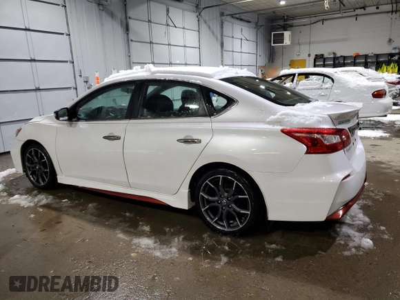 2017 Nissan Sentra Nismo с VIN 3N1CB7AP0HY290370, выставлен на аукционе Copart как лот 84062434 с пробегом 88 378 миль миль и Списание • Salvage title. История ставок и продаж доступна на DreamBid. Изображение 2.
