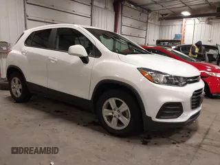 2020 Chevrolet Trax LS with VIN 3GNCJKSB9LL294422, listed as a IAAI auction lot 41603327 with 24,895 mi miles and . Bid and sale history available at DreamBid. Image 1.