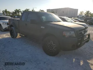 2007 Ford F-150 STX with VIN 1FTRX02W77KC44019, listed as a Copart auction lot 88049245 with 264,310 mi miles and Salvage Title. Bid and sale history available at carsss.com. Image 4.